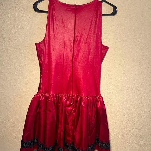 Gothic Red Riding Hood Costume - Picture 6 of 7